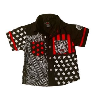 Toddler Boys Button Down Shirt